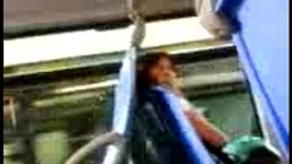 Dick flashing to gripping woman in the bus