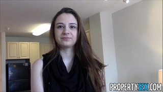 Propertysex - juvenile real estate agent with large natural bra buddies homemade sex