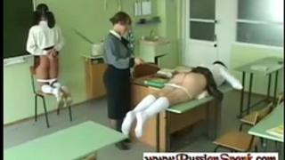 Russian slaves 254 - hard castigation for schoolgirls