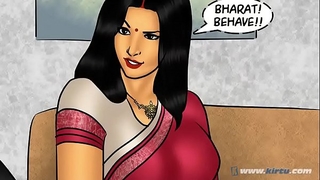 Savita Bhabhi Episode 78 - Pizza Administering &ndash_ Extra Sausage !!!