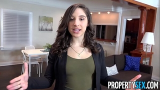 Propertysex - college student fucks hawt wazoo real estate agent