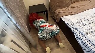 Bootylicious Russian mom gets anally fucked and creampied