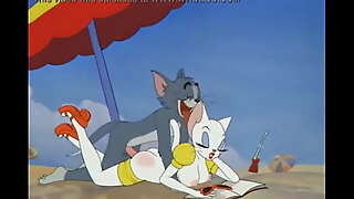 Tom together with Jerry porn parody