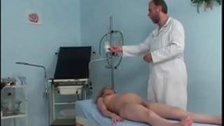 Pregnant cute BBC slut riding her gynaecologist's hard prick